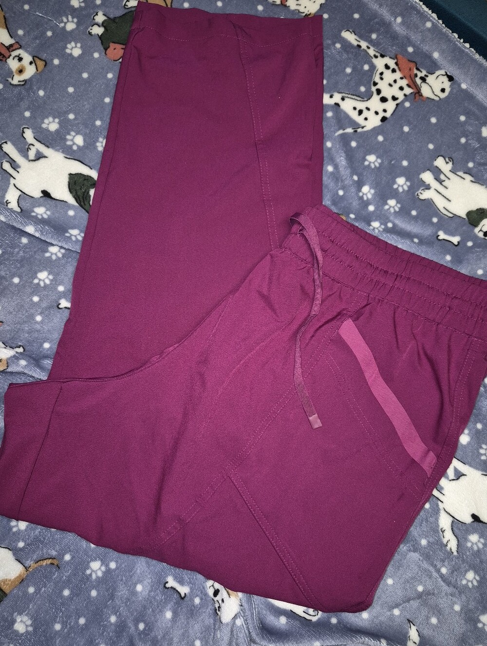 Womens Medical Koi Scrub Pants